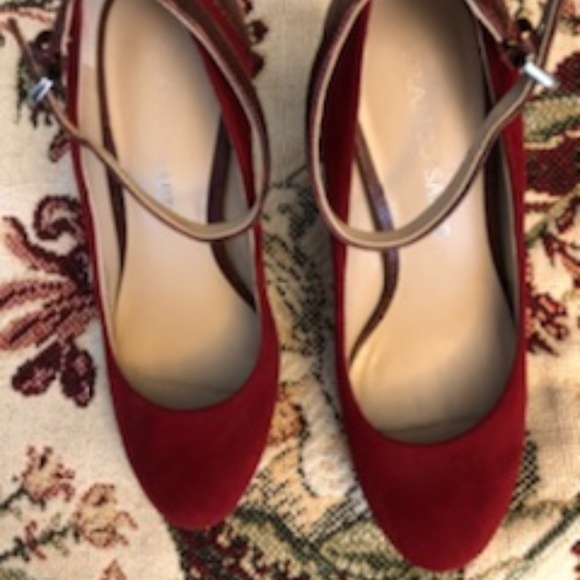 Suede and Leather Heels by Franco Sarto - Picture 3 of 8